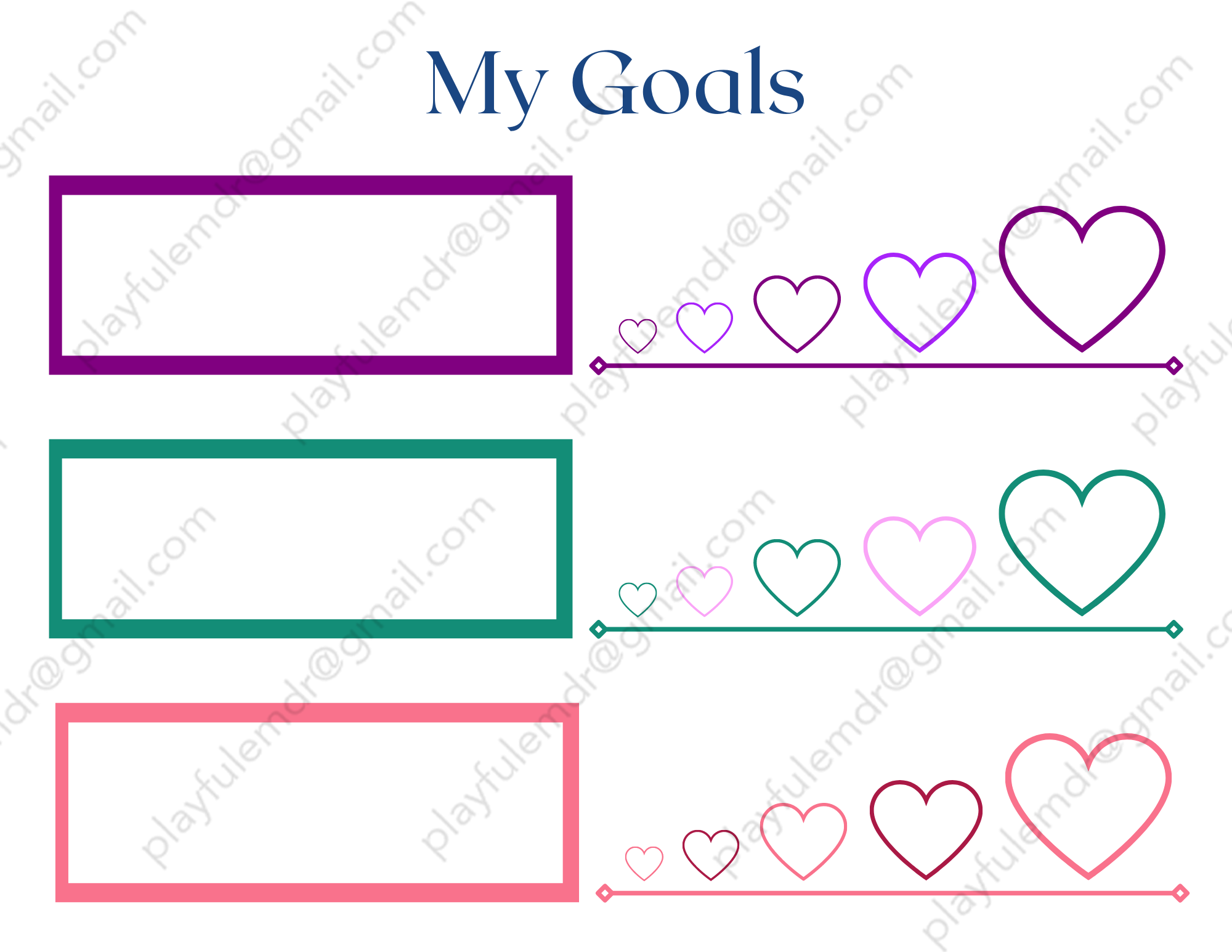 Goal Setting & Tracking with Kids
